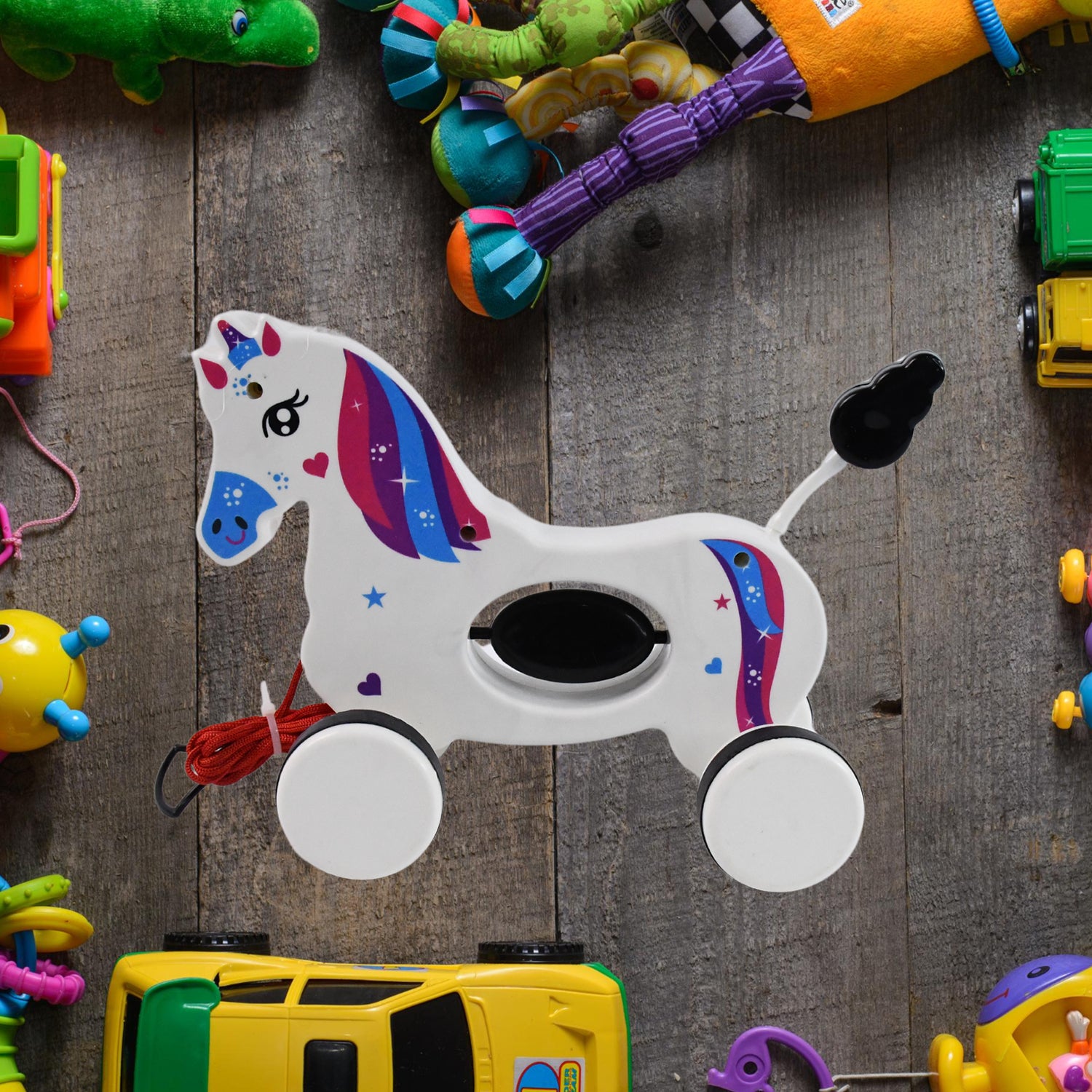 Pull Along Toy Unicorn  Pull String Toys For Babies Pull Along Toy Unicorn  Pull String Toys For Babies